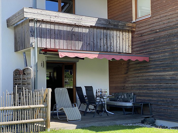 Terrasse und Balkon