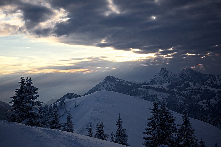 Die Berge der Allgäuer Alpen