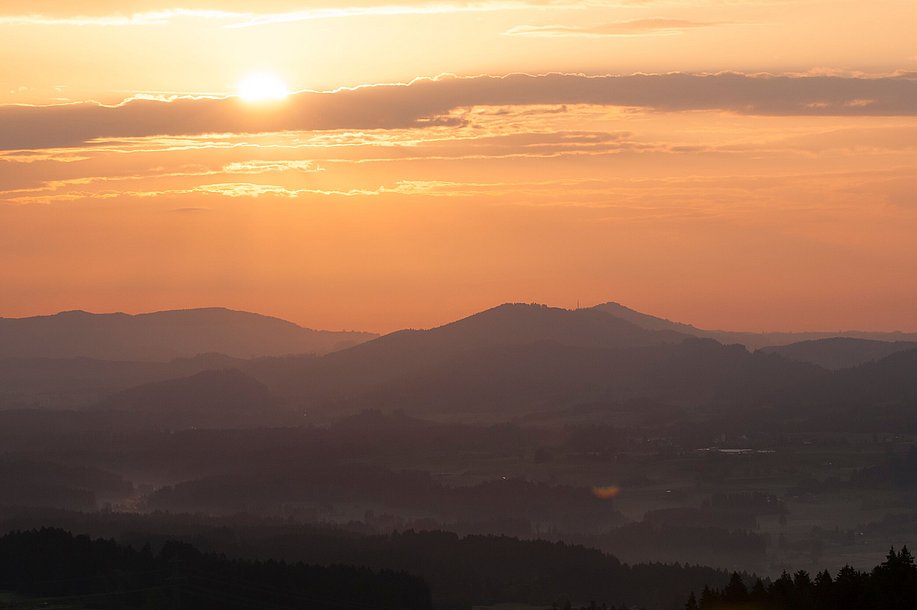 Sonnenaufgang Scheidegg