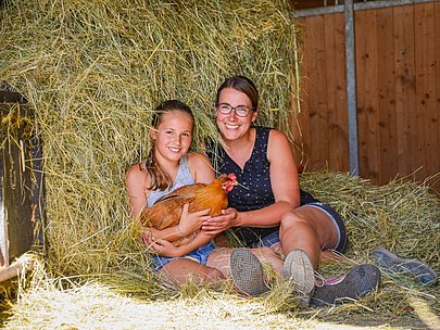 Streichelzoo Familienurlaub auf dem Bauernhof Streichelzoo Familienurlaub auf dem Bauernhof
