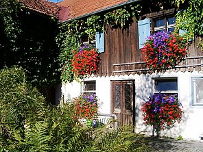 Ein Bauernhof so wie man ihn sich vorstellt