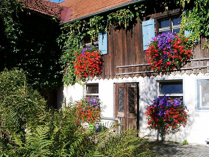 Ein Bauernhof so wie man ihn sich vorstellt