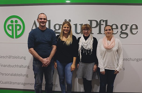Das Team der Allgäu Pflege