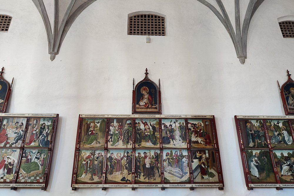 Bilder in der Blasiuskirche in Kaufbeuren