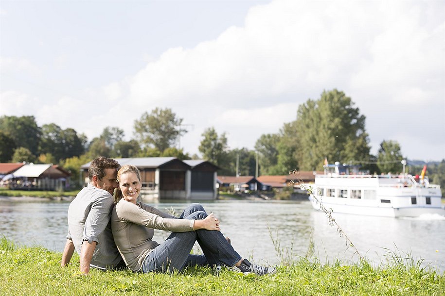 Hotellage direkt am See