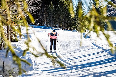 Langlaufen im Rohrmoos