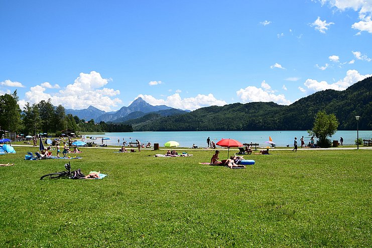 Badestelle Weißensee