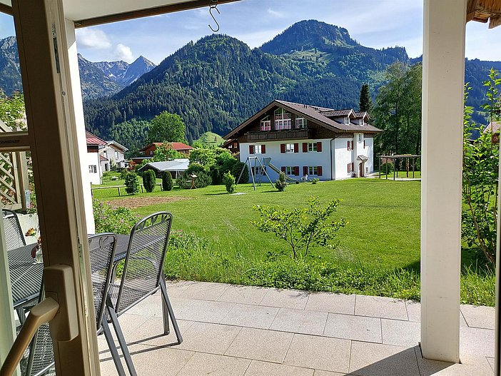 Blick von der Terrasse