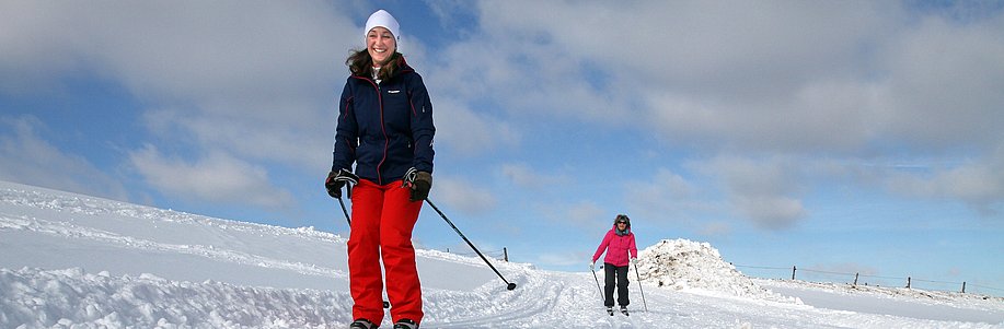 Langlaufloipe am Lugemannsweg