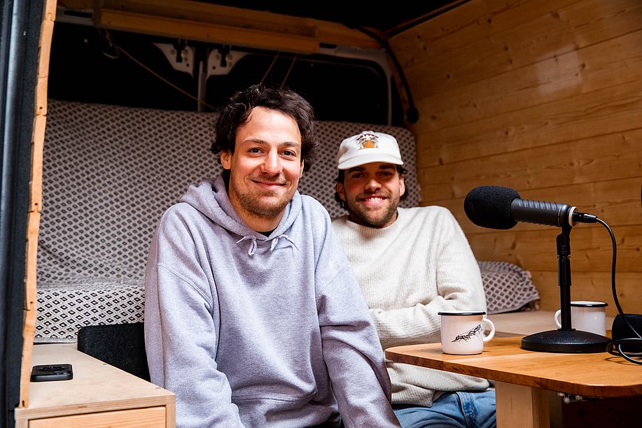Martin und Raphael von Patron Plasticfree Peaks zu Gast im Allgäu Podcast