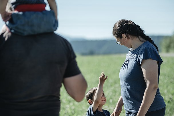 Familienidyll auf dem Land