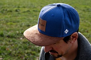 Mann mit Allgäu Cap