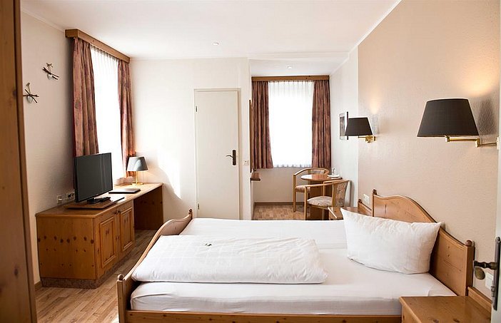 Doppelzimmer zur Einzelnutzung