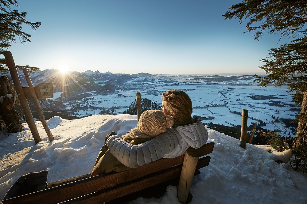 Winterwandern an der Rohrkopfhütte