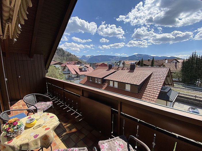Blick nach Oberstaufen