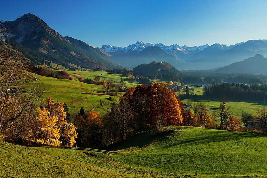 Herbstlandschaft Allgäuer Hauptkamm