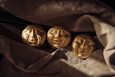 Der Memminger Mau als Schokoladentäfelchen