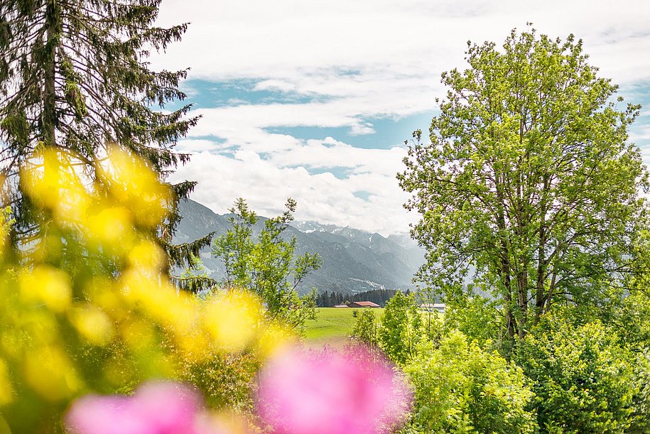 freistil. Boutiquehotel Aussicht Bergblick