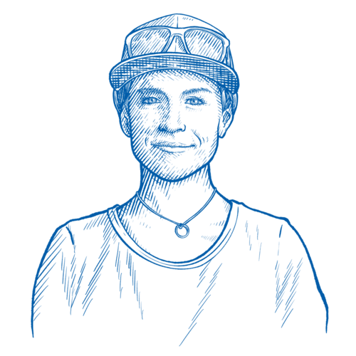 Zeichnung von Erika Dürr