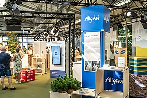 Blick ins Haus der Allgäuer Werte auf der Festwoche