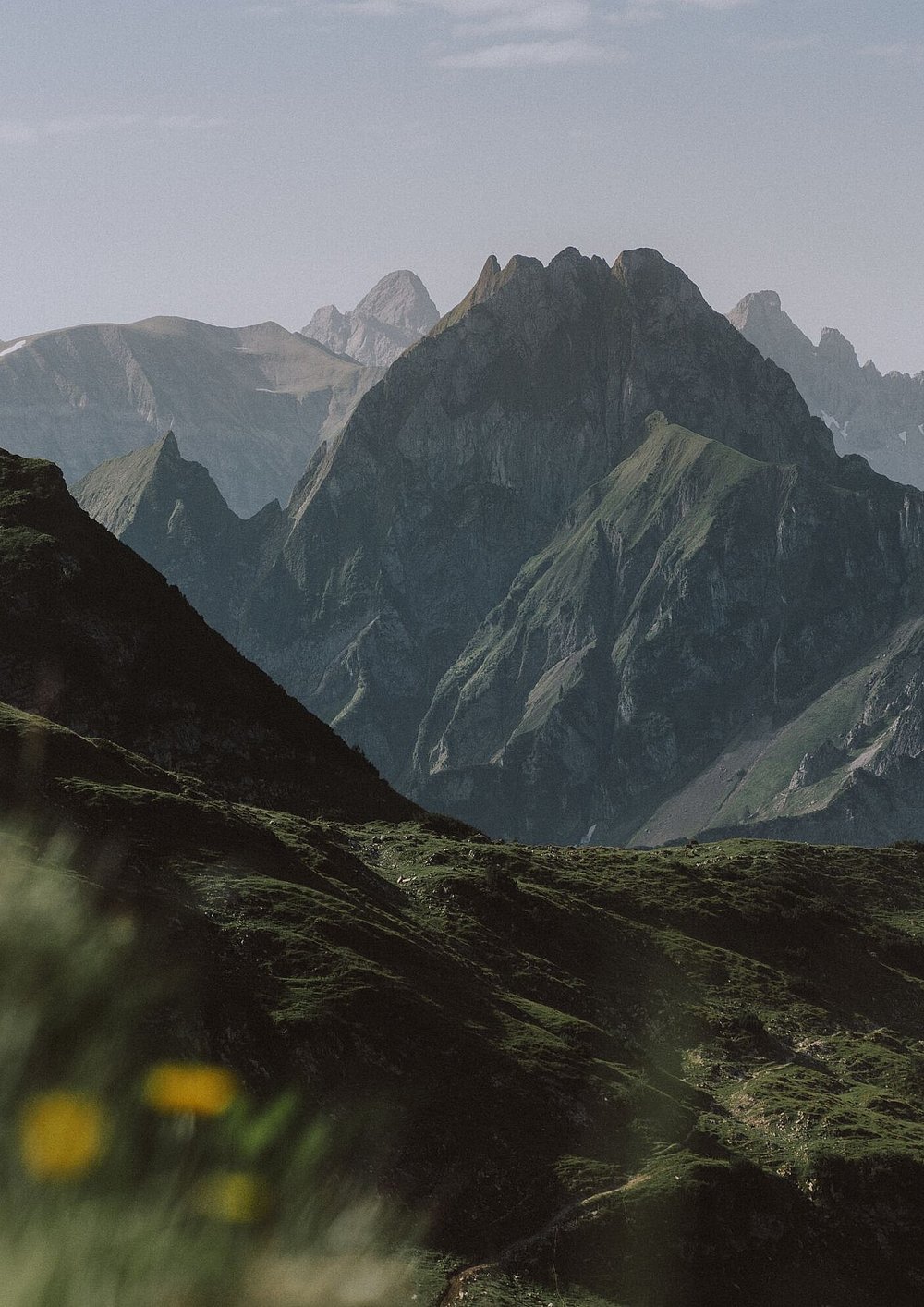 Blick zur Höfat von der Station Höfatsblick