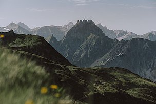 Blick zur Höfat von der Station Höfatsblick