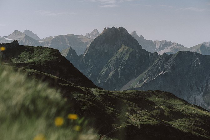 Blick zur Höfat von der Station Höfatsblick
