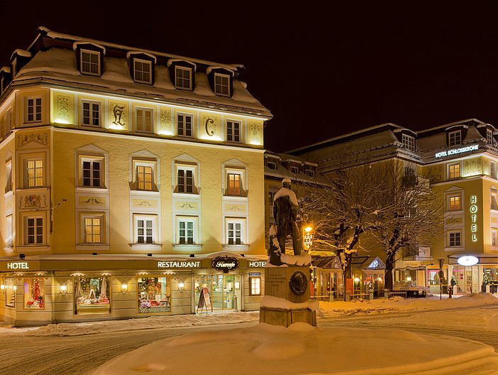 Hotel Schlosskrone Winterbild-Nacht-opti