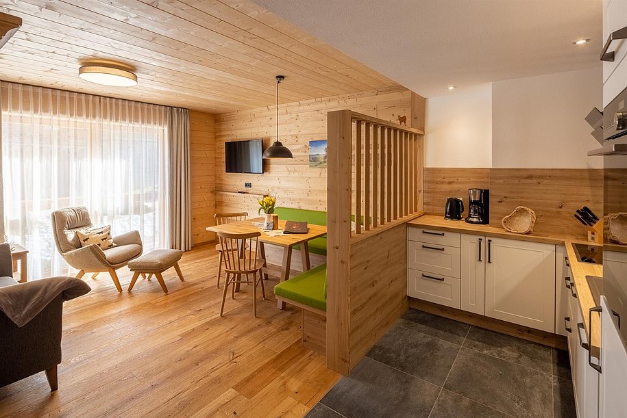 Wohnraum Ferienwohnung Pfohlschopf