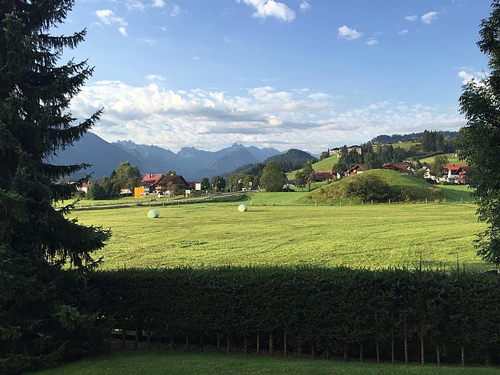Blick vom Balkon der Ferienwohnung Uli