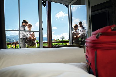 Sonniger Ausblick in den Urlaub