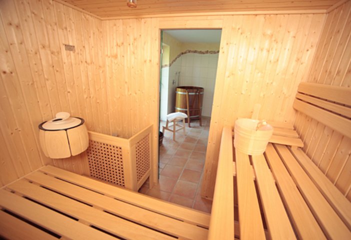 Unsere Sauna