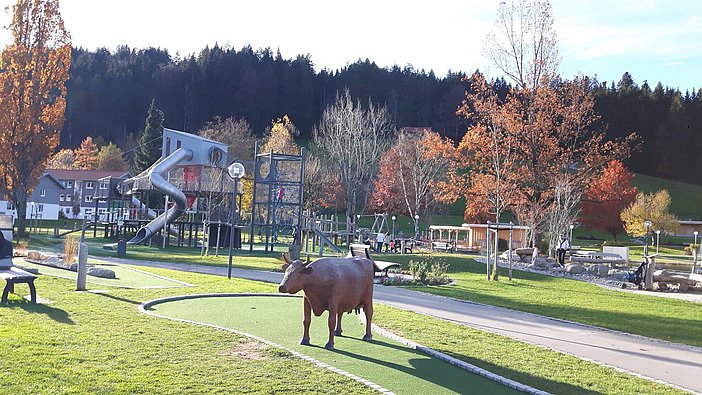Oberstaufen Park m. Erlebnisspielplatz u. Minigolf
