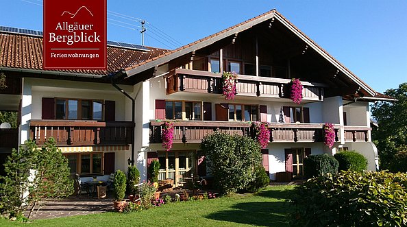 Allgäuer Bergblick in Fischen
