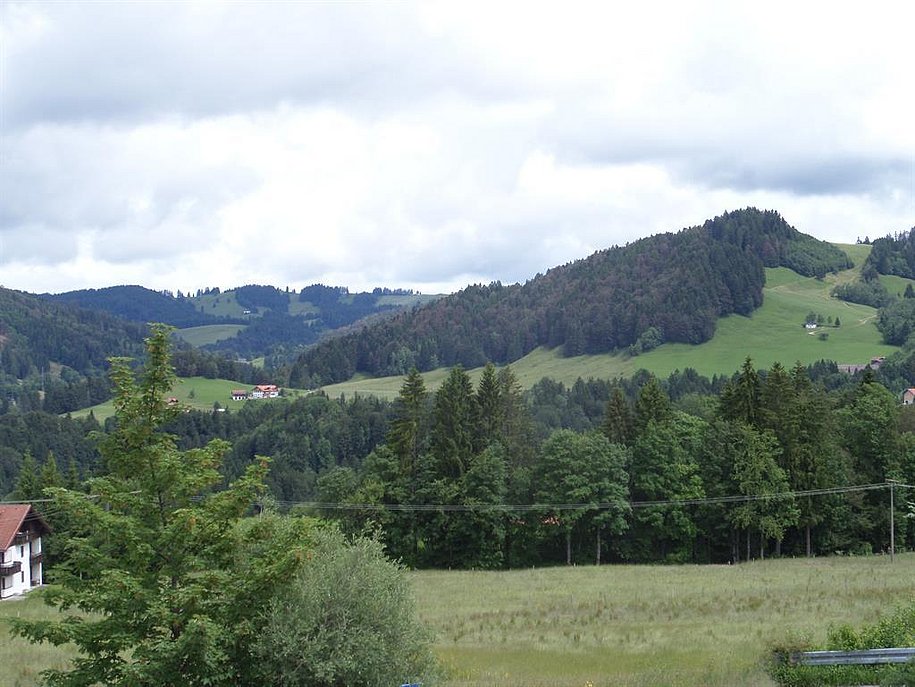 Blick vom Balkon