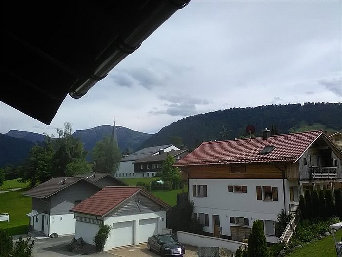 Blick vom Balkon