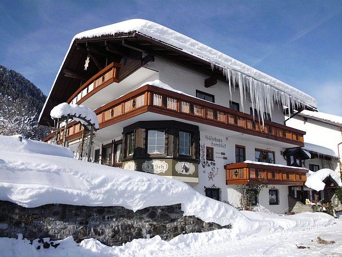 Gästehaus Hornblick im Winter