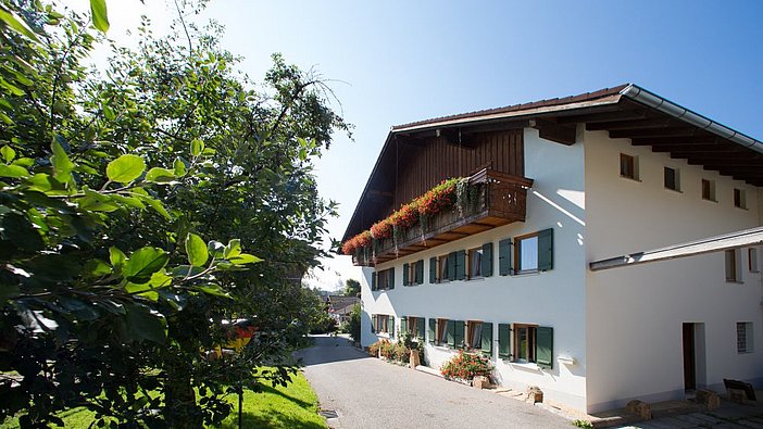 Blick auf den Hof