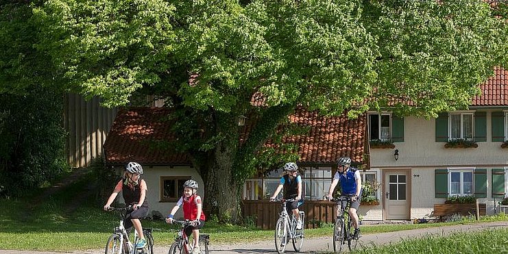 Radeln bei Isny