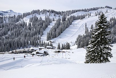 Skigebiet Grasgehren in den Allgäuer Alpen