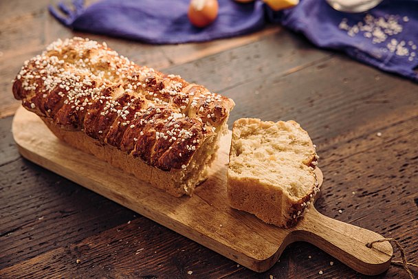 Das Memminger Zuckerbrot ist ein traditionsreiches, süßes Hefegebäck