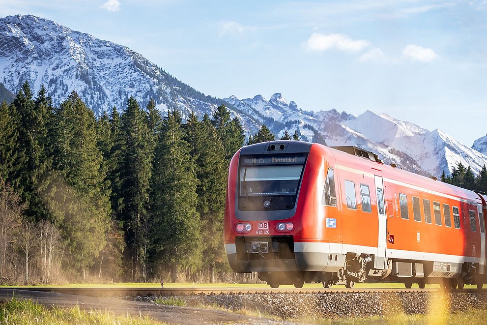 Mit dem Zug durchs Allgäu Mit dem Zug durchs Allgäu