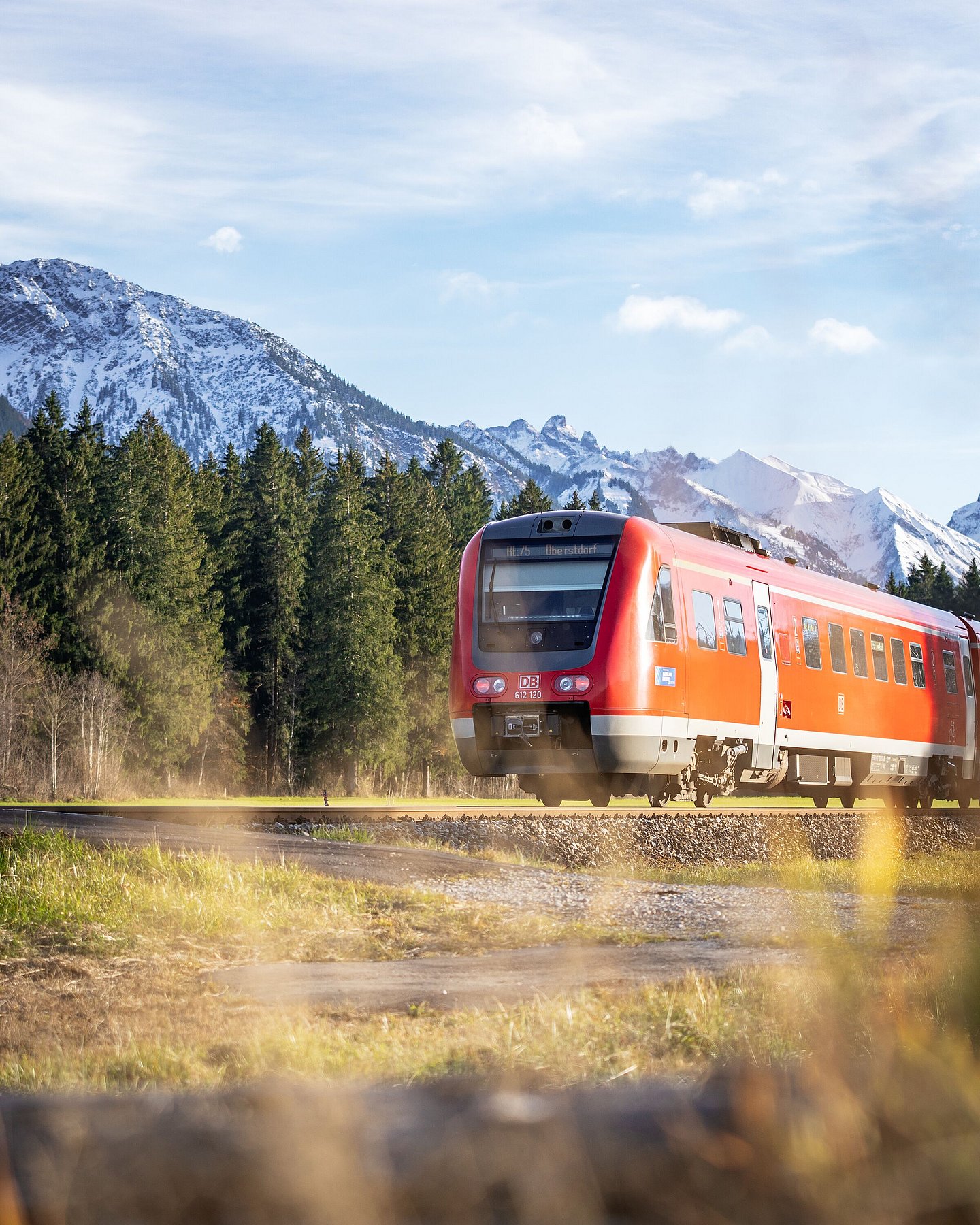 Mit dem Zug durchs Allgäu