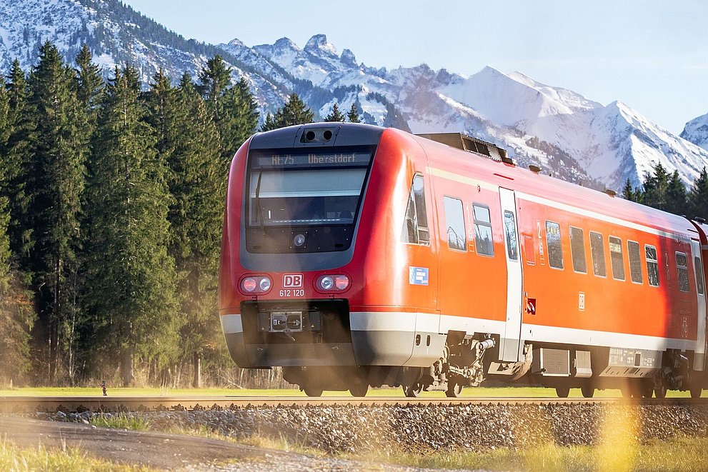 Mit dem Zug durchs Allgäu