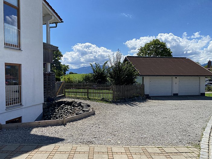 Großer Parkplatz