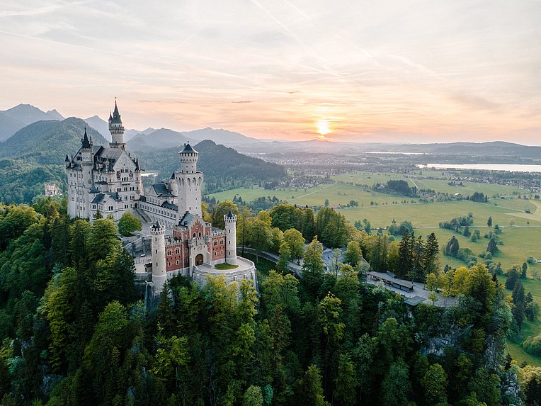 Schloss Neuschwanstein in Schwangau