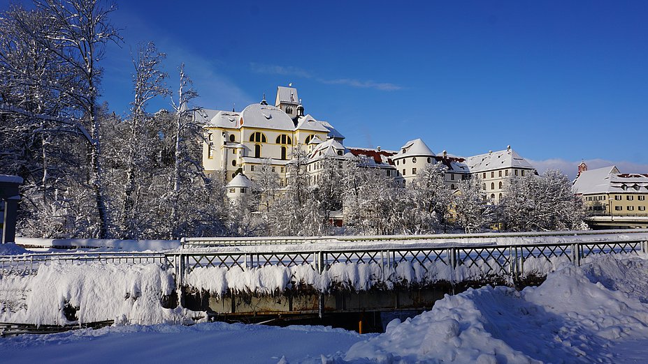 Füssen Winter Altstadt
