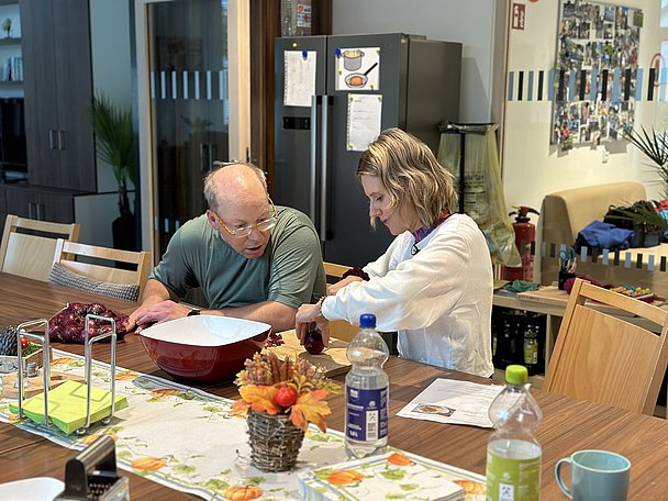 Alles was wir zu Hause machen, wird hier auch gemacht