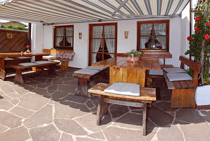 Herrlicher Terrassen-Bereich