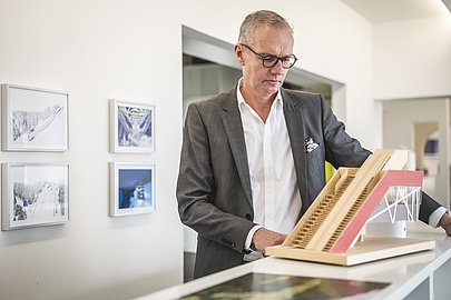 Schanzenarchitekt Hans-Martin Renn aus Fischen